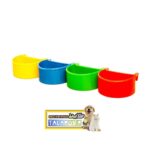 ظرف غذا و دانخوری پرنده مدل نیم گرد بزرگ و کوچک - Image 2