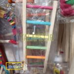 نردبان رنگی پرندگان و طوطی سانان در سه سایز - Image 4