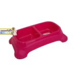 ظرف غذای مربع پایه دار سگ و گربه - Image 3