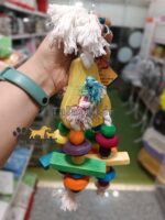 اسباب بازی چوبی پرندگان و طوطیسانان مدل 01