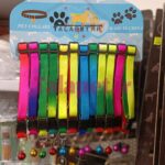 قلاده گردنی سگ و گربه زنگوله دار با طرح رنگین کمان - Image 2