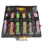 قلاده گردنی سگ و گربه زنگوله دار شبرنگی سایز متوسط - Image 2