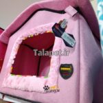 جای خواب کلبه ای سگ و گربه برند دانیل - Image 2