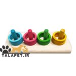 اسباب بازی فکری حلقه میله طوطیسانان - Image 4