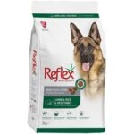 غذای خشک سگ رفلکس طعم گوشت بره، برنج و سبزیجات