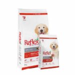 غذای خشک پاپی رفلکس طعم گوشت گاو و برنج وزن 15 کیلو گرم