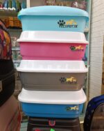 ظرف توالت گربه مستطیلی قابدار با پلاستیک با کیفیت - Image 2