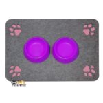 زیرانداز ظرف آب و غذای سگ و گربه مدل Lp - Image 2