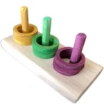 بازی حلقه و میله طوطی پرندگان زینتی و طوطیسانان - Image 2