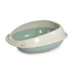 ظرف خاک گربه کویلا مدل لبه دار ترکیبی از کیفیت، طراحی و راحتی