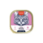 ووم گربه ونپی 40 گرمی wanpy طعم تن و سالمون(خوراک تر کاسه‌ای گربه)