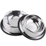 ظرف غذای سگ و گربه مدل  استیل ضد زنگ - Image 2