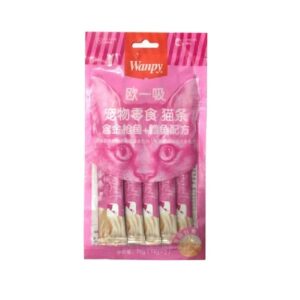 بستنی گربه ونپی با طعم ماهی تن و کاد 5 عددی
