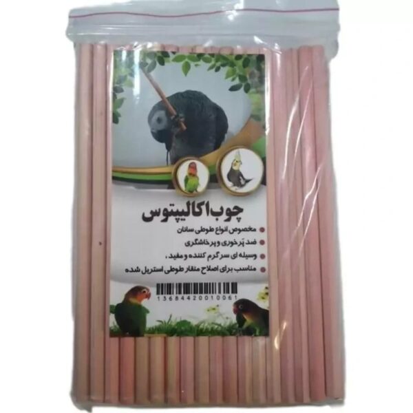 چوب اکالیپتوس جویدنی مخصوص طوطی سانان - Image 3