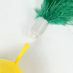 اسباب‌بازی گربه مدل گهواره‌ای کت‌نیپ‌دار با پر - Image 5