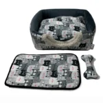 جاى خواب سگ و گربه دو کاربره به همراه استخوان