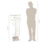 استند چوب طبیعی مناسب طوطیسان بزرگ جثه کد ۳۱۳ - Image 3